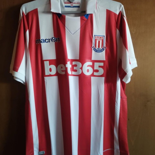 Stoke City 2016-17 Home Jersey Medium like new, authentic