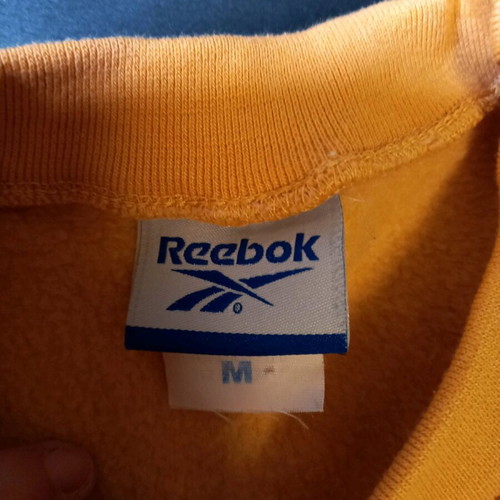 Vintage Reebok sweatshirt used, size 146-152, yellow