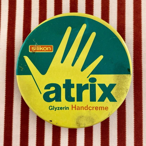 Atrix hand cream used, vintage from the 1980s