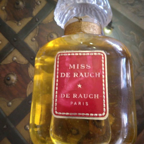 Miss de Rauch Paris dummy bottle vintage 16oz fl. 1960s new
