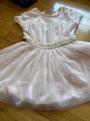 Dress with tutu pink 17-24 Mothercare like new