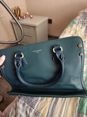 Medium-sized handbag used, green