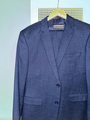Blue suit set N48 Achille Saridis like new