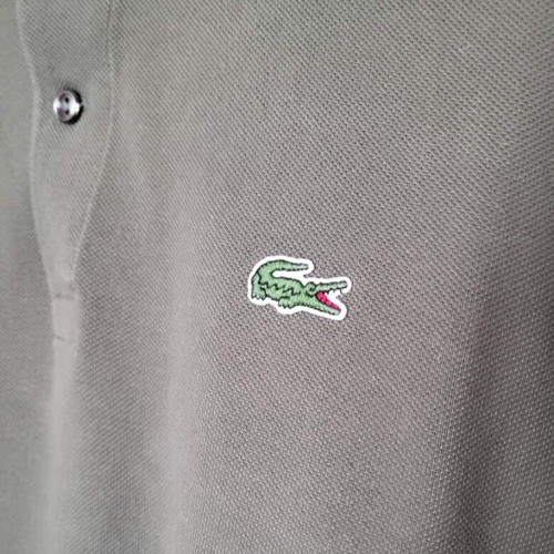 Lacoste polo khaki like new, size L