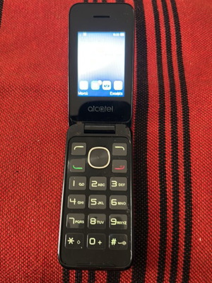 Alcatel 2051x μεταχειρισμένο, πλήρως λειτουργικό χωρίς φορτιστή, γκρι