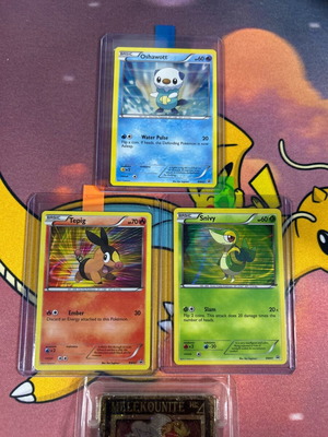 Pokemon cards bundle promo bw01-bw02-bw03 2011 holographic σαν καινούργιο