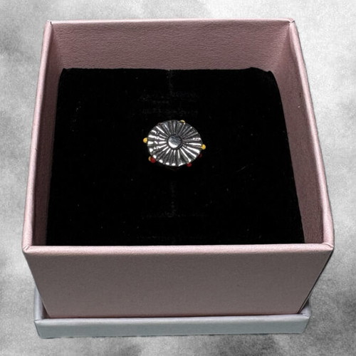 Pandora Christmas Tree Charm new, sterling silver and enamel