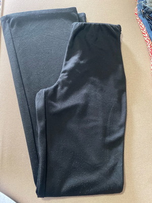 Pink Woman pants used, ideal for tall, side zipper, elastic