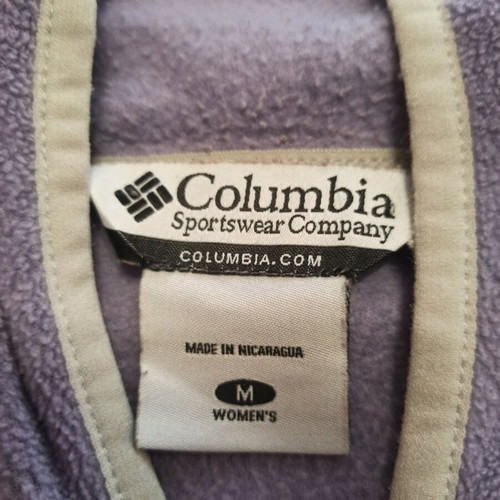 Columbia purple jacket used, purple, size M