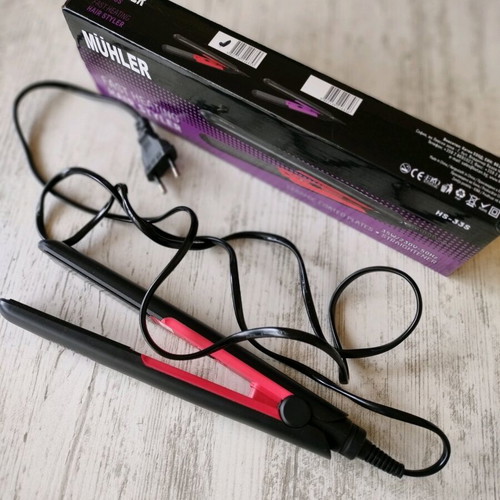 Muhler hair straightener like new, small and fast heating