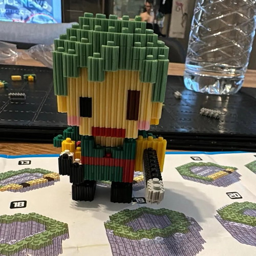 Zoro building blocks made to order, One Piece character