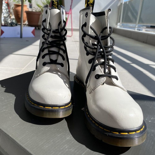 Dr.Martens boots used, white, size 38