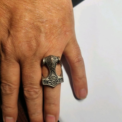 Thors Hammer ring used