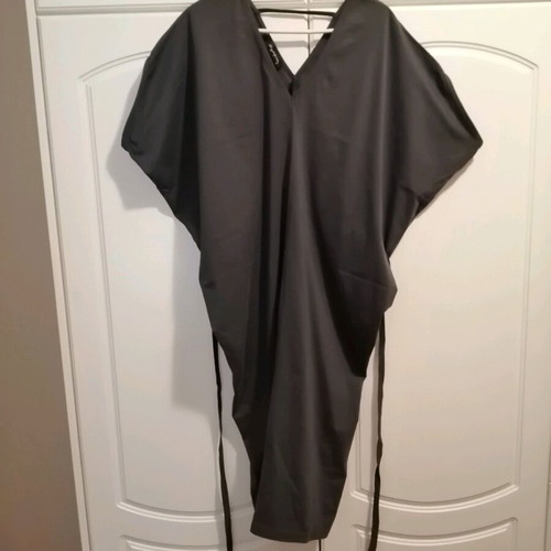 Cotton dress new, grey, size Small