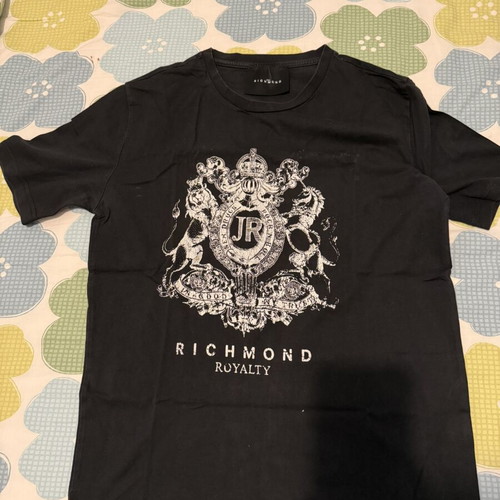 John Richmond T shirt medium men's black like new