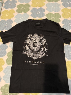 John Richmond T shirt medium men's black like new