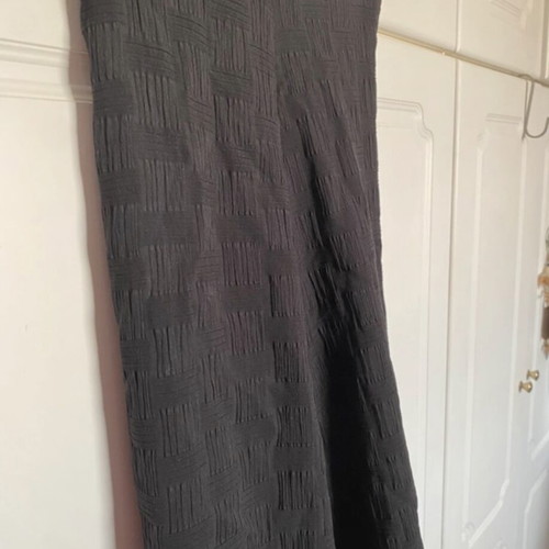 YAZZ black mini strapless dress with back zipper, new
