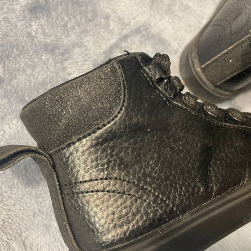 Children's leather boots used size 26 black