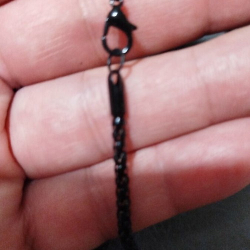 Men's Black Arrow Pendant made of stainless steel new