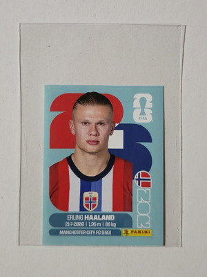 Panini FIFA 2026 Erling Haaland sticker new