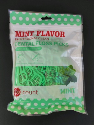 Dental floss picks new, pack of 300 pieces