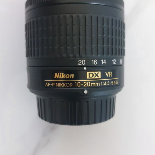 Nikon AF-P DX NIKKOR 10-20mm f/4.5-5.6G VR wide-angle lens