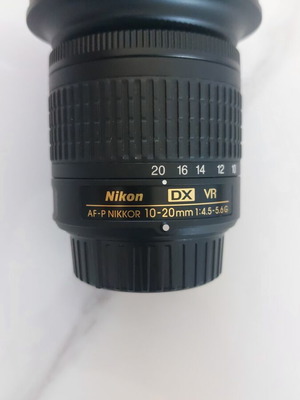 Nikon AF-P DX NIKKOR 10-20mm f/4.5-5.6G VR wide-angle lens
