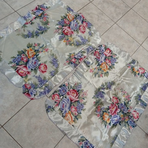 Large satin pillowcases, new