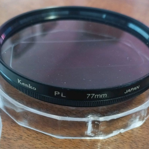 Kenko PL 77mm and Marumi MC-NORMAL 77mm filters like new