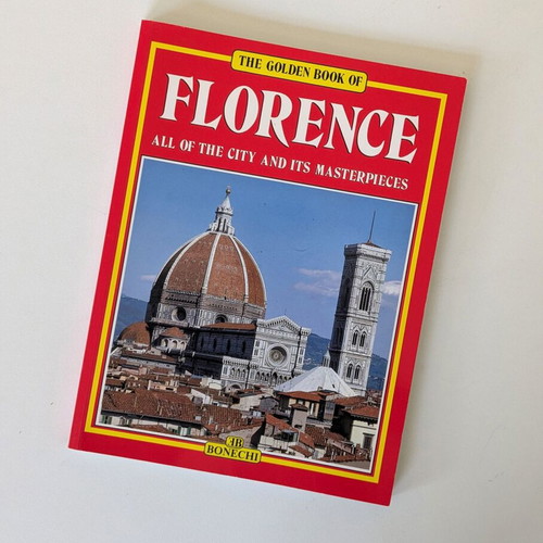 The Golden Book of Florence Bonechi English edition like new