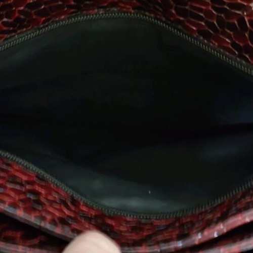 Carven Paris vintage bag used with 3 compartments