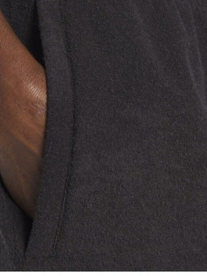Reebok black XL basketball terry sweatpants