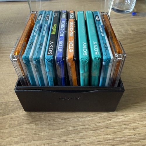 Minidisc lot like new with players and discs