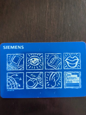 German phone card used, 4,580 copies