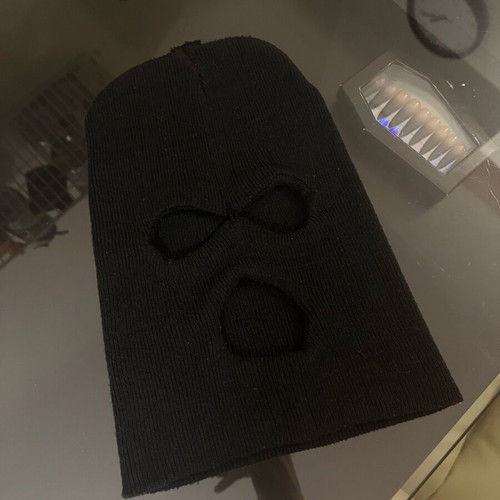 Black balaclava used full face