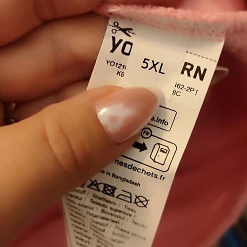 Yourturn hoodie pink new, size 4XL