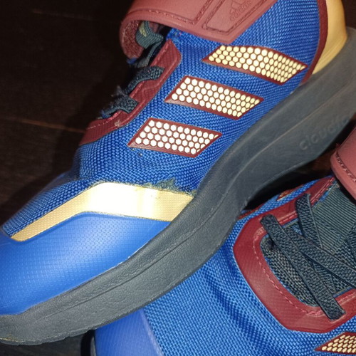 Adidas sneakers size 34, blue