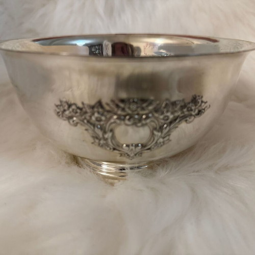 Silver-plated decorative bowl Stavros Nisiotis used