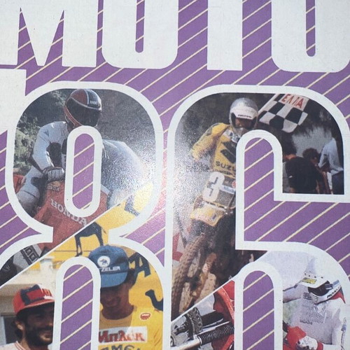 Bleck Moto Cross Album Insert 1986 like new