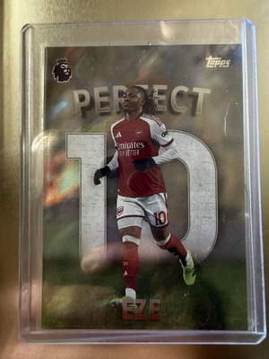 Eberchi Eze Perfect 10 insert Topps Premier League 26/27