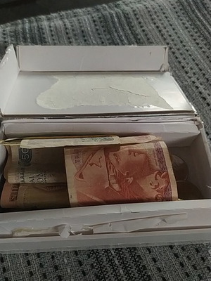 Drachma and banknote collection used