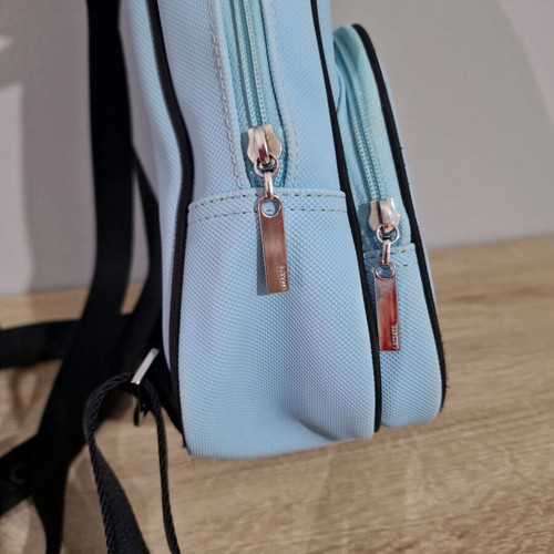 Lacoste backpack as new, light blue and turquoise