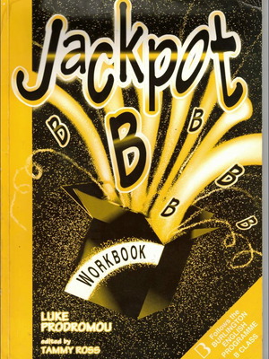 Jackpot B Workbook like new, English language learning