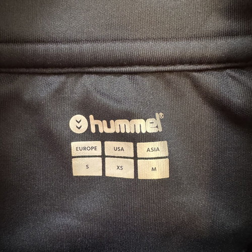 Denmark National Team Training Jacket Hummel size S like new