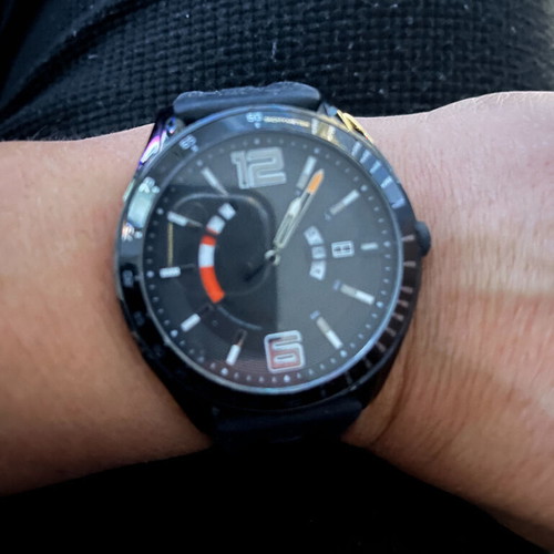 Tommy Hilfiger Cooper men's watch black silicone strap