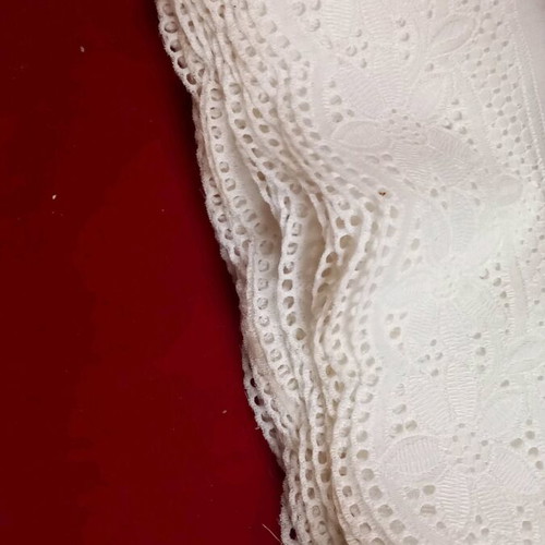 White lace new 7 meters x0.10 for sheets and decorations