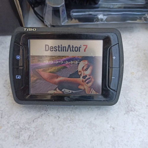 Tibo A1200i GPS navigation system used with memory card