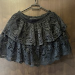 Skirt black new, size M