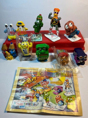 Ferrero Kinder Collectible Series The Crazy Office Gang 1991 like new