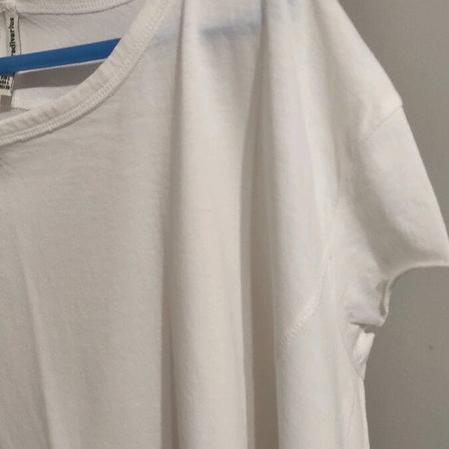 Asymmetric blouse Stradivarius white like new, large